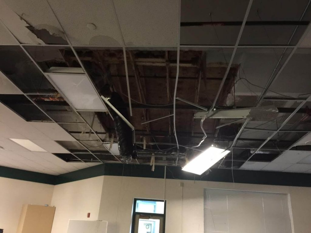 Water Damaged Celling